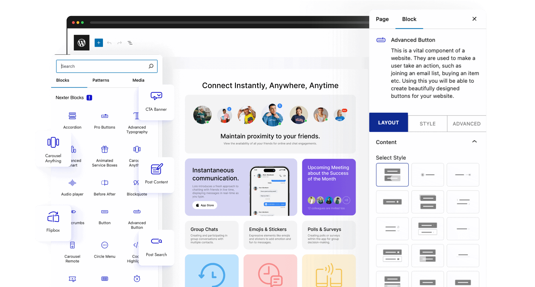 Nexter Blocks - 90+ Fastest WordPress Page Builder Blocks 433 nexter blocks hero