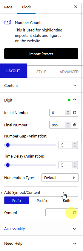 number counter digit new