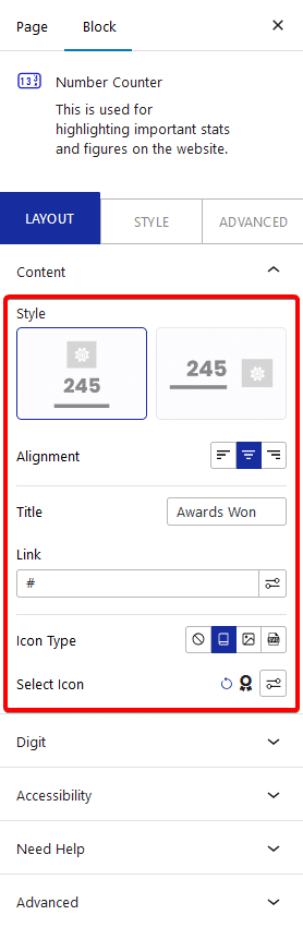 number counter style