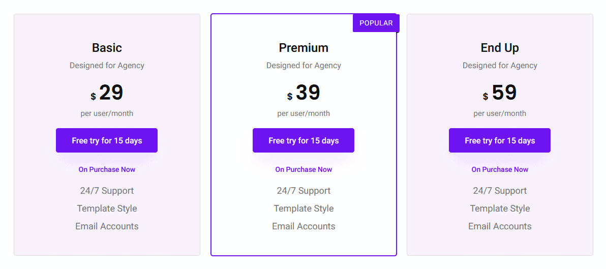 How to Add a Ribbon to a WordPress Pricing Table? (Recommended, Popular Tag) 2 pricing table ribbon demo