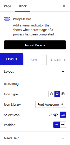 progress bar icon new