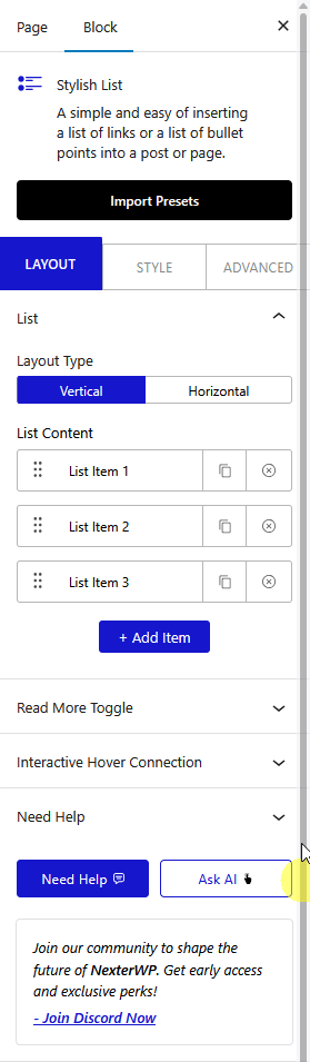 stylish list list new