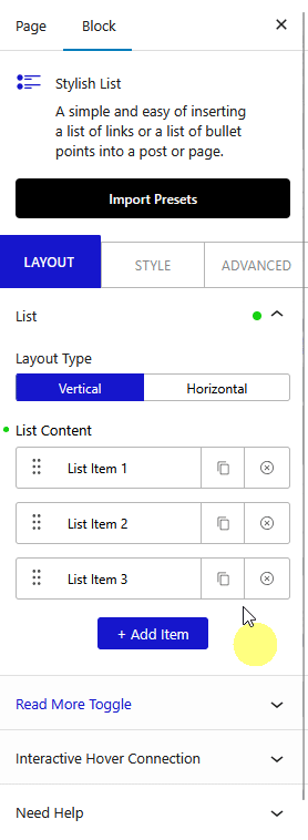 How to Add Read More Button to the WordPress Icon List? 5 stylish list readmore toggle new