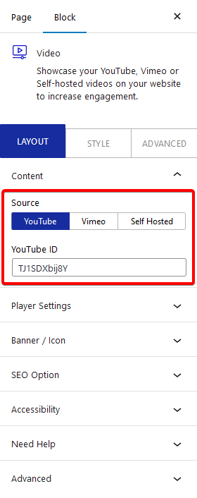 video content source