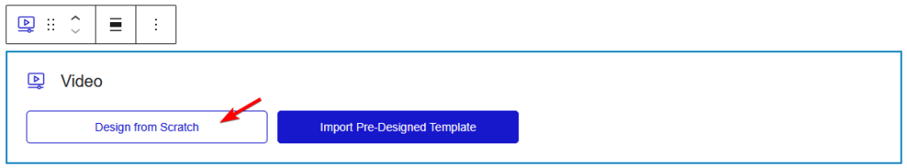 video design type