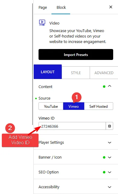 video vimeo video new
