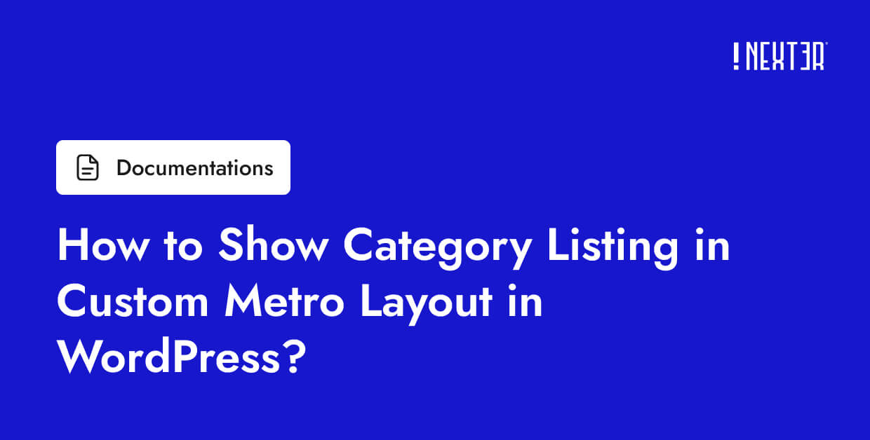 How to Show Category Listing in Custom Metro Layout in WordPress ...