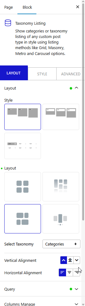 How to Show Category Listing in Custom Metro Layout in WordPress? 5 taxonomy listing custom metro layout new