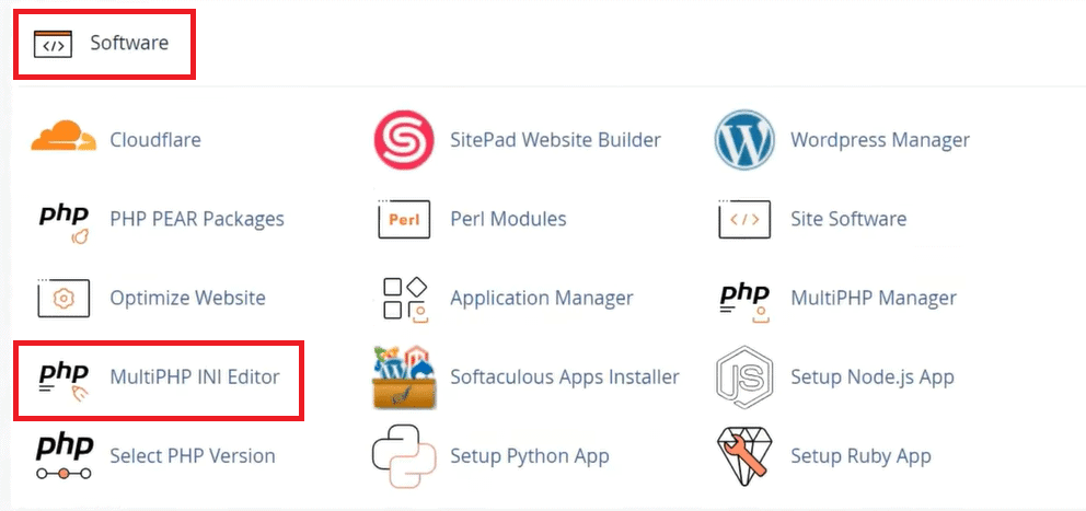 MultiPHP INI Editor