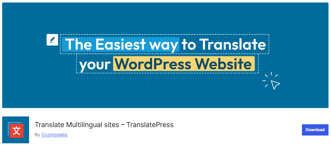6+ Best WordPress Translation Plugins for Multilingual Sites 2 TranslatePress