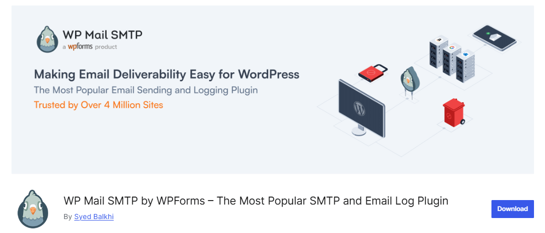 5 Best WordPress SMTP Plugins 1 WP Mail SMTP