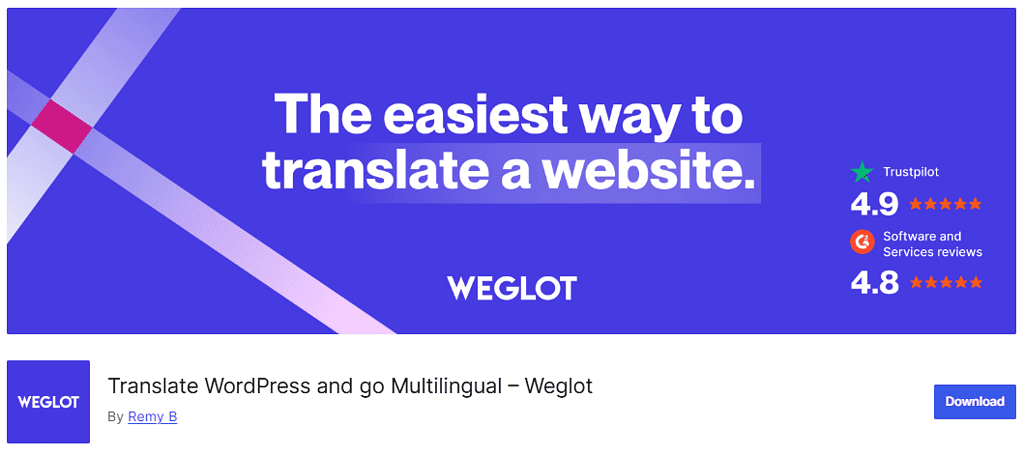 6+ Best WordPress Translation Plugins for Multilingual Sites 4 Weglot