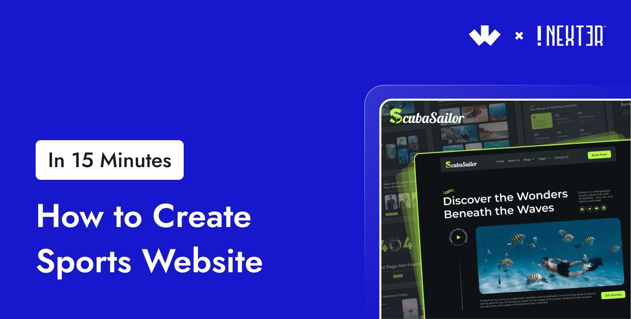 How to Create Sports Website Using WordPress in 15 Minutes