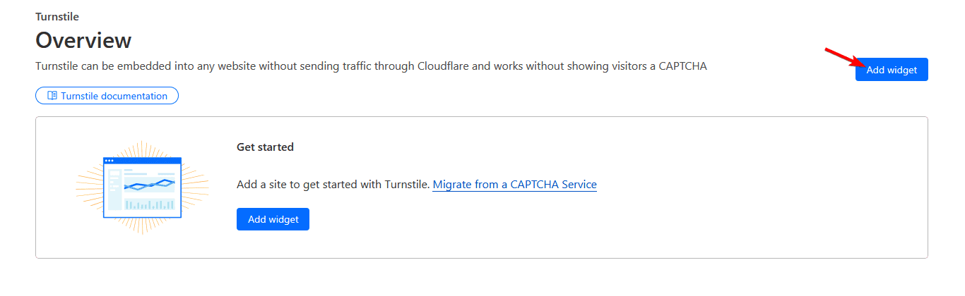 create cloudflare turnstile 1