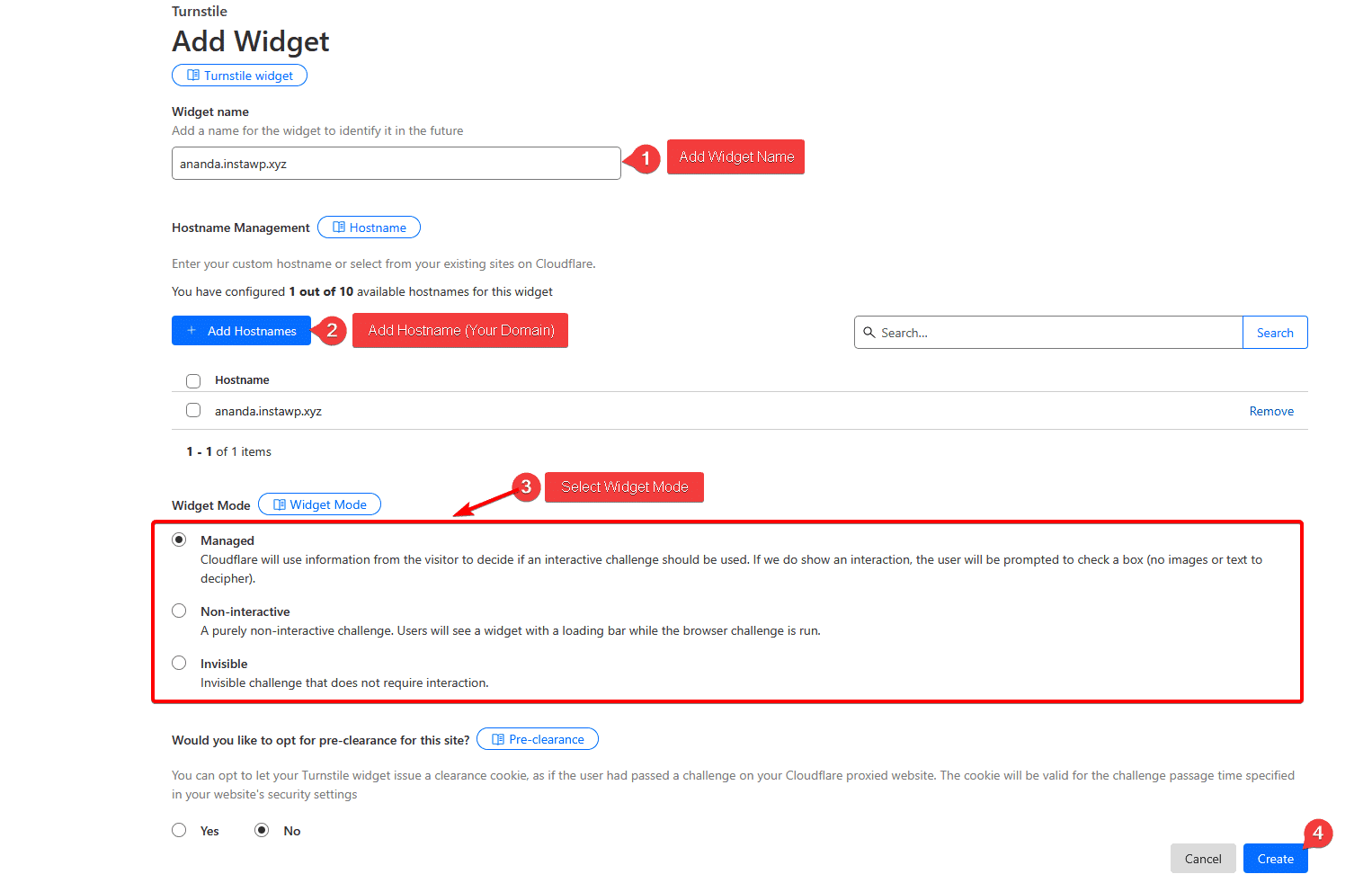create cloudflare turnstile 2