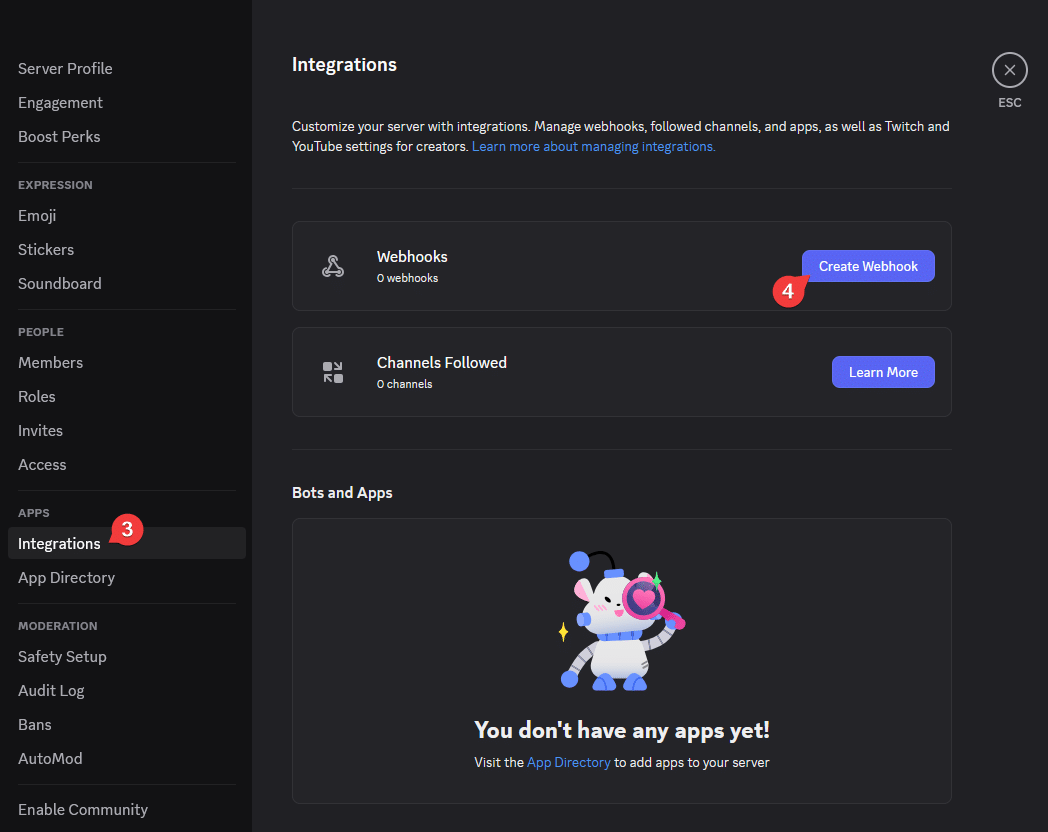 How to Send a Message to a Discord Server from a WordPress Form? 2 discord webhook 2