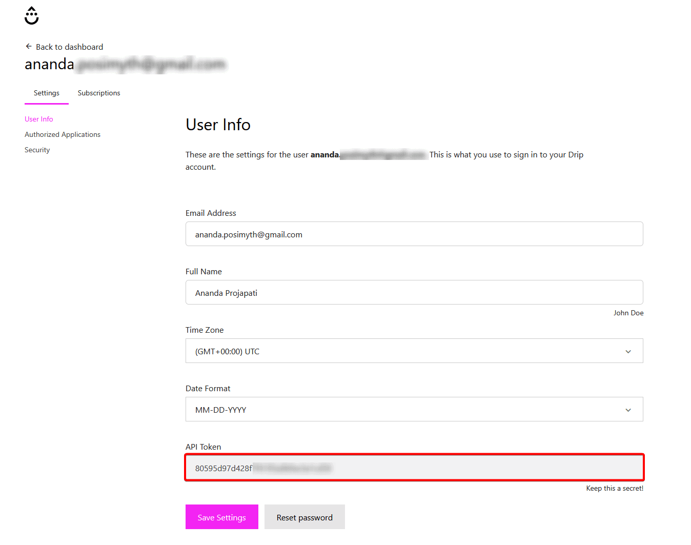 How to Connect Drip to a WordPress Form? 2 drip api 2