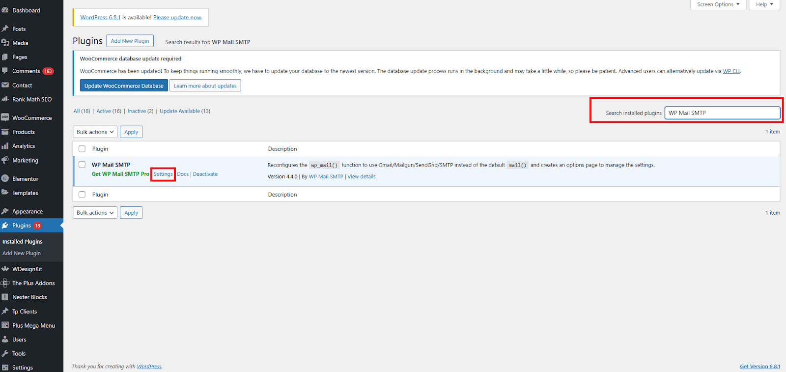How to Set Up WordPress Email Notifications (Complete Guide) 10 Search For WP Mail SMTP