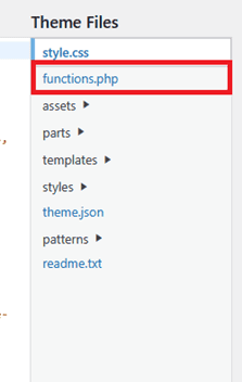 How to Fix WordPress Block Patterns Not Uploading in Your Theme 3 Theme Files Function css Image