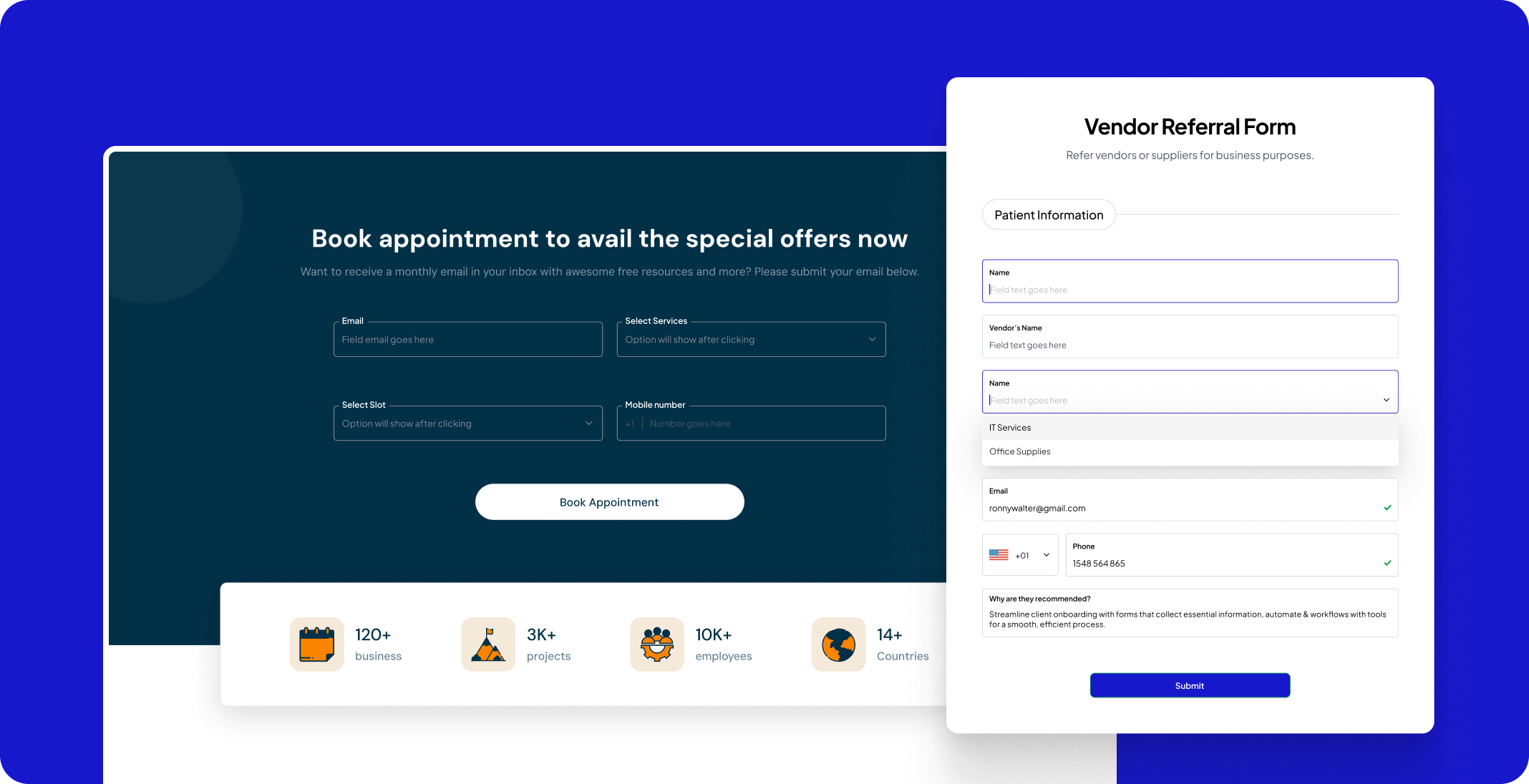 Nexter for Agencies 27 collect leads