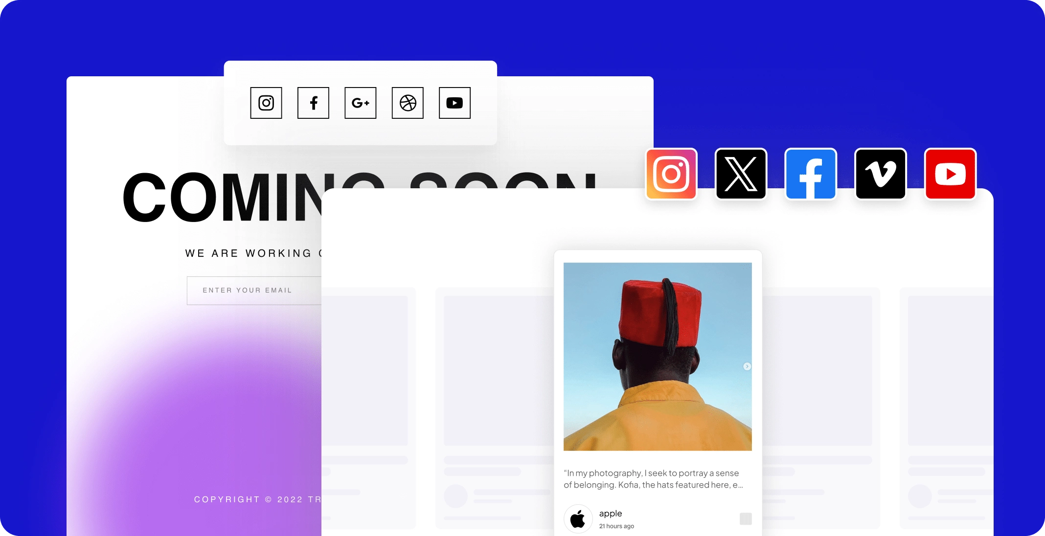 Nexter for Marketers 21 coming social feed