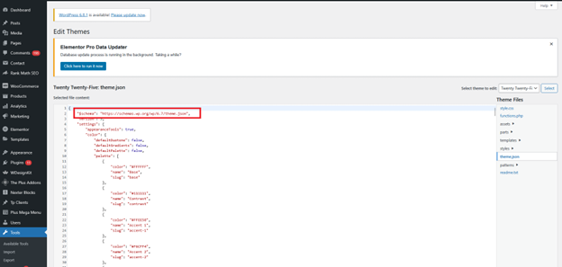 How to Fix WordPress Block Patterns Not Uploading in Your Theme 9 edit theme Image