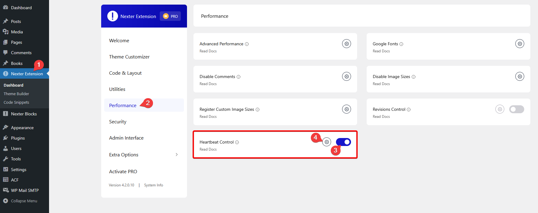 How to Manage Heartbeat Control API in WordPress? 1 enable heartbeat control
