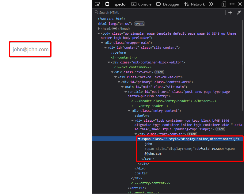 How to Hide Email from Spam Bots in WordPress? 3 obfuscation email demo