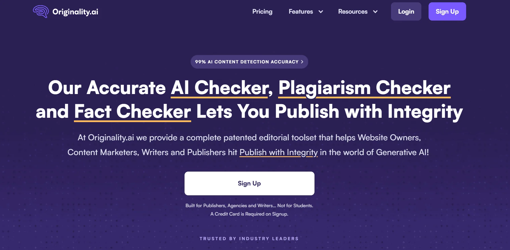 6 Best AI Content Detectors for Bloggers & Website Owners (All Tested) 9 originality AI