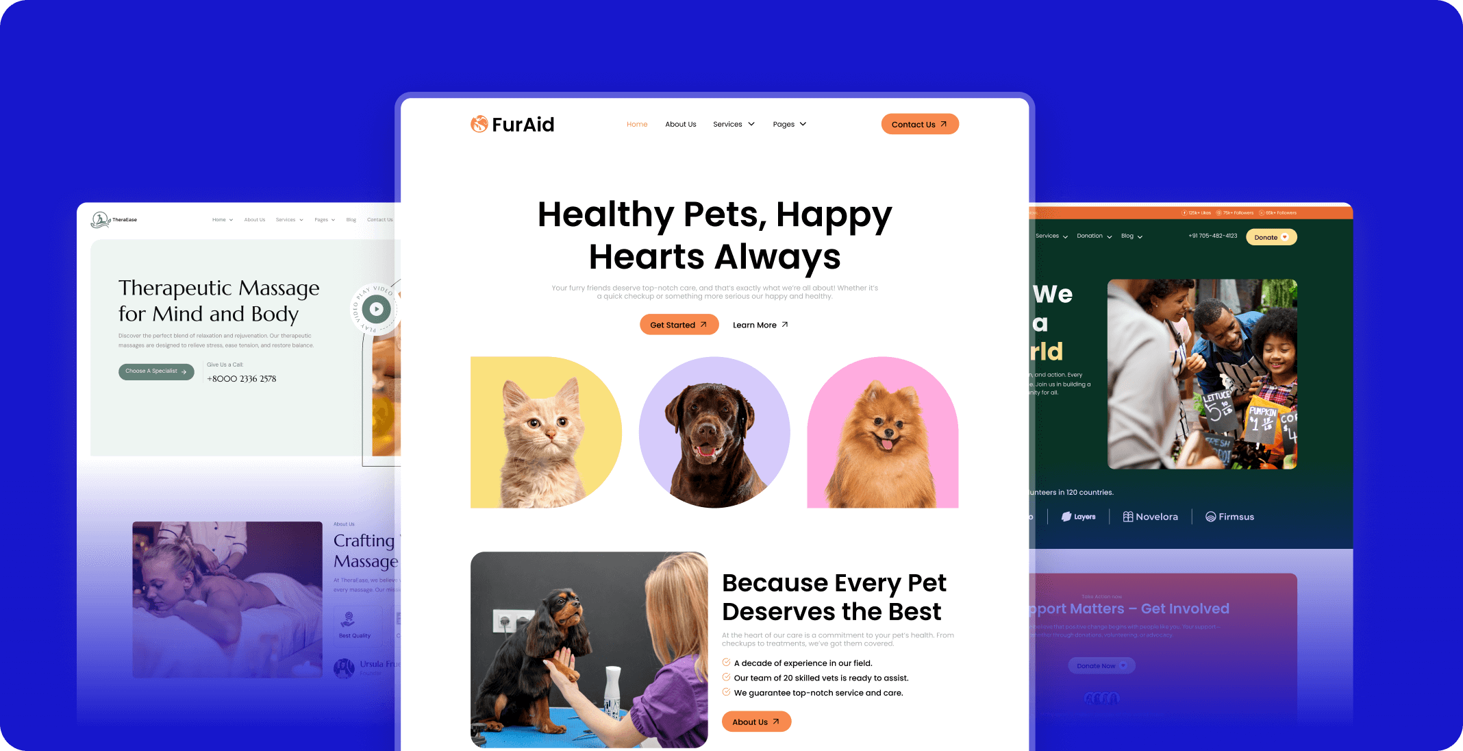 Nexter for Freelancers 11 portfolio shine