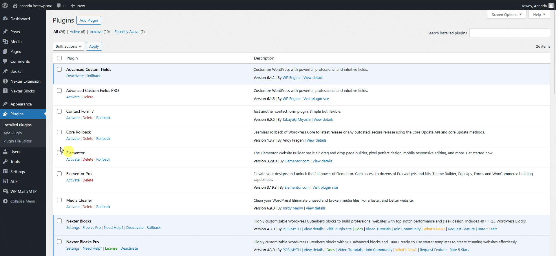 How to Rollback a Theme or Plugin in WordPress? 2 rollback plugin
