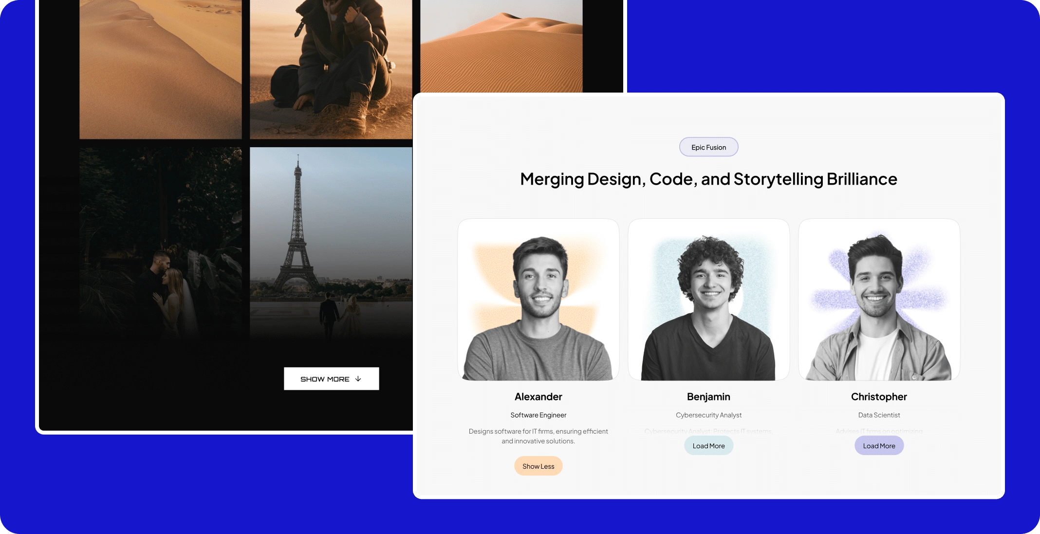 unfold animation