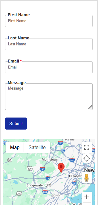 How to Embed Google Maps in WordPress Contact Form 18 Avoid Text Overlap image