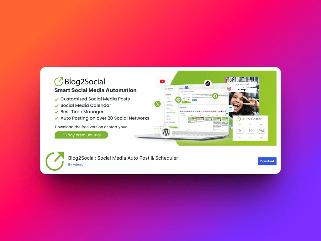 May 2025 Monthly Updates: Nexter v4.2.0 Major Upgrade, Global Styles Revamp, Form Layout Controls & More 14 Blog2Social