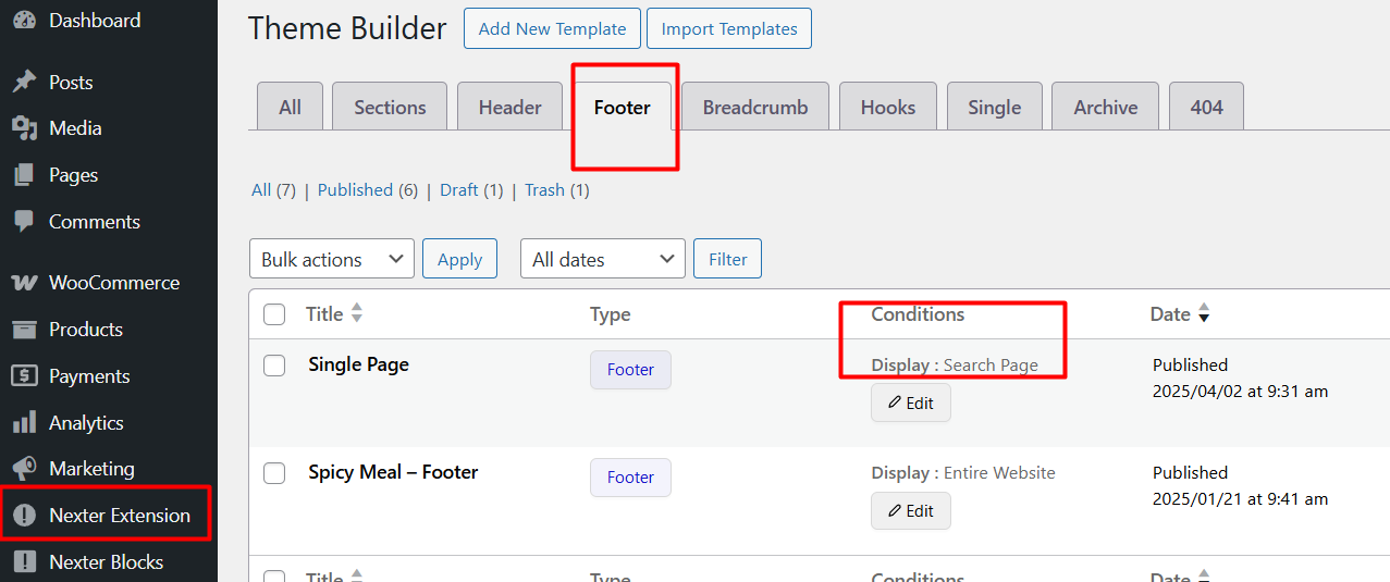 9 Ways to Protect Content in WordPress in 2025 3 Nexter Advanced Footer Builder image