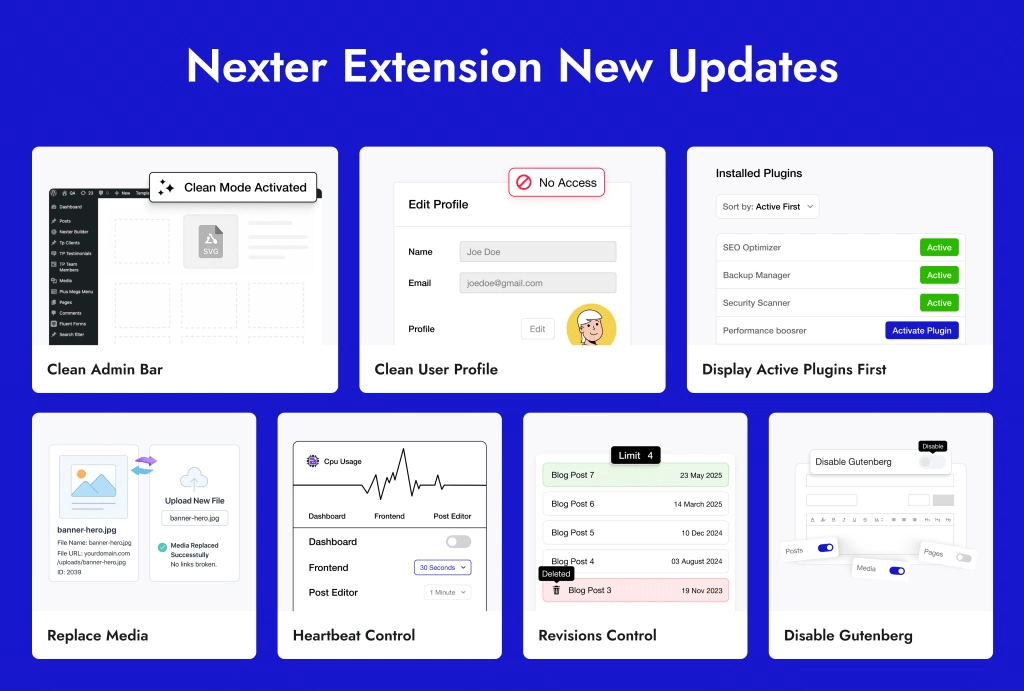 May 2025 Monthly Updates: Nexter v4.2.0 Major Upgrade, Global Styles Revamp, Form Layout Controls & More 2 Nexter Extension new updates 1
