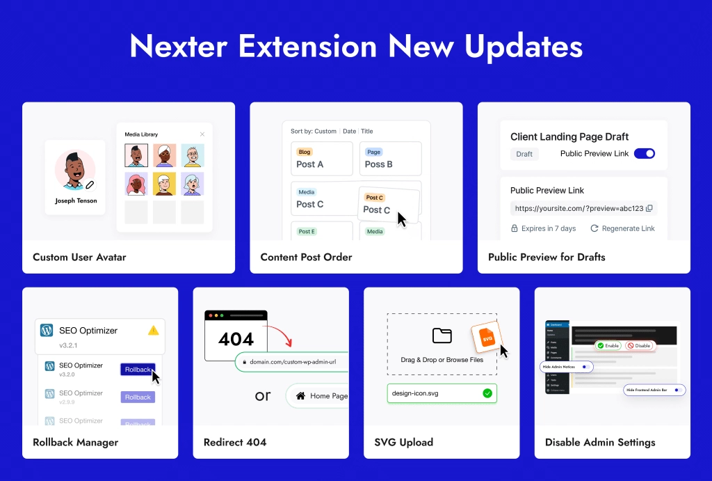 May 2025 Monthly Updates: Nexter v4.2.0 Major Upgrade, Global Styles Revamp, Form Layout Controls & More 1 Nexter Extension new updates part 1 1024x691 2