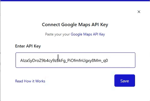 How to Embed Google Maps in WordPress Contact Form 8 connect google maps API key image
