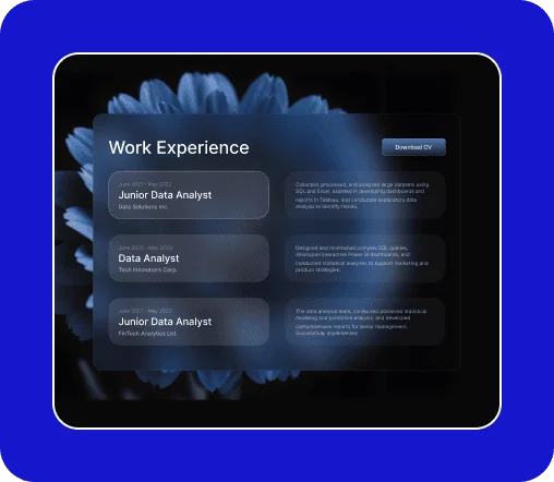 Glassmorphism Effects for WordPress 6 vital-organs-card