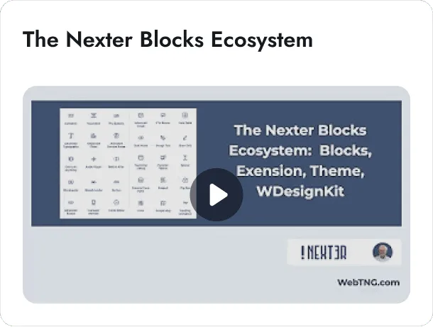 June 2025 Monthly Updates: New Dynamic Repeater Block, Glassmorphism Effects, Introducing Academy & More 4 The Nexter Blocks Ecosystem