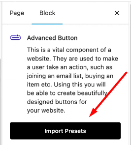 Introducing Blocks Presets, Smooth Scroll Effects & More in Nexter Blocks. 4 advanced button import presets