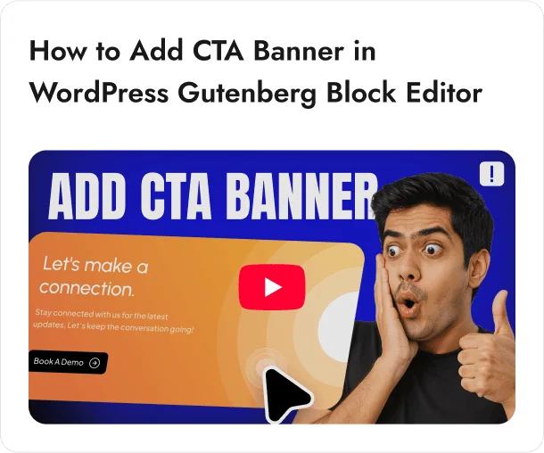 add cta banner