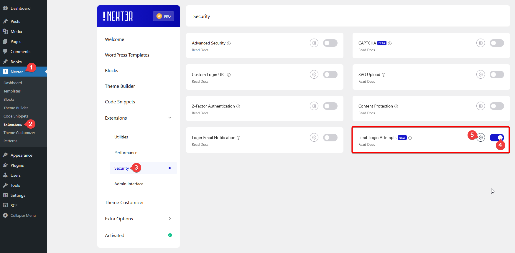 How to Limit Failed Login Attempts in WordPress? 5 enable limit login attempts new