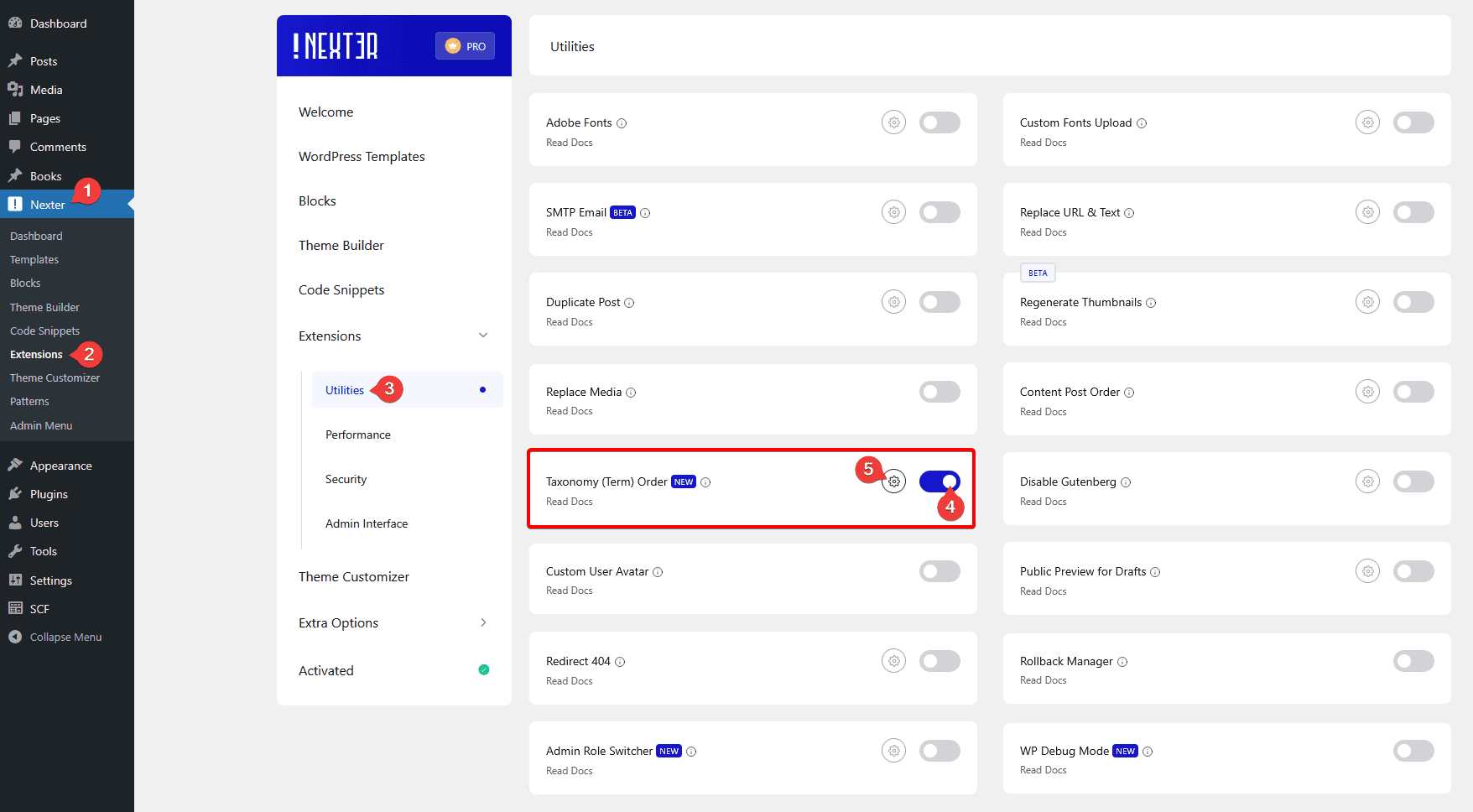 How to Order Taxonomy Terms in WordPress? 1 enable taxonomy term order new