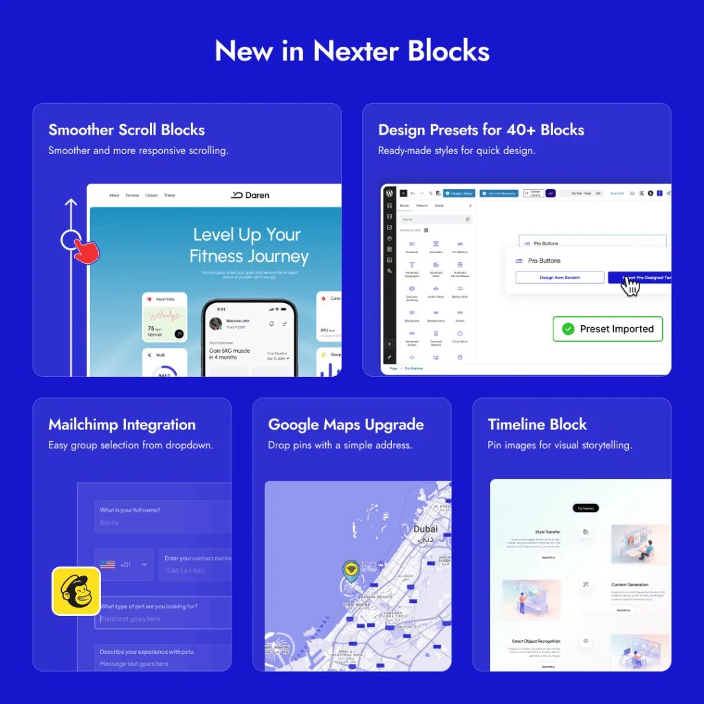 new in nexter blocks