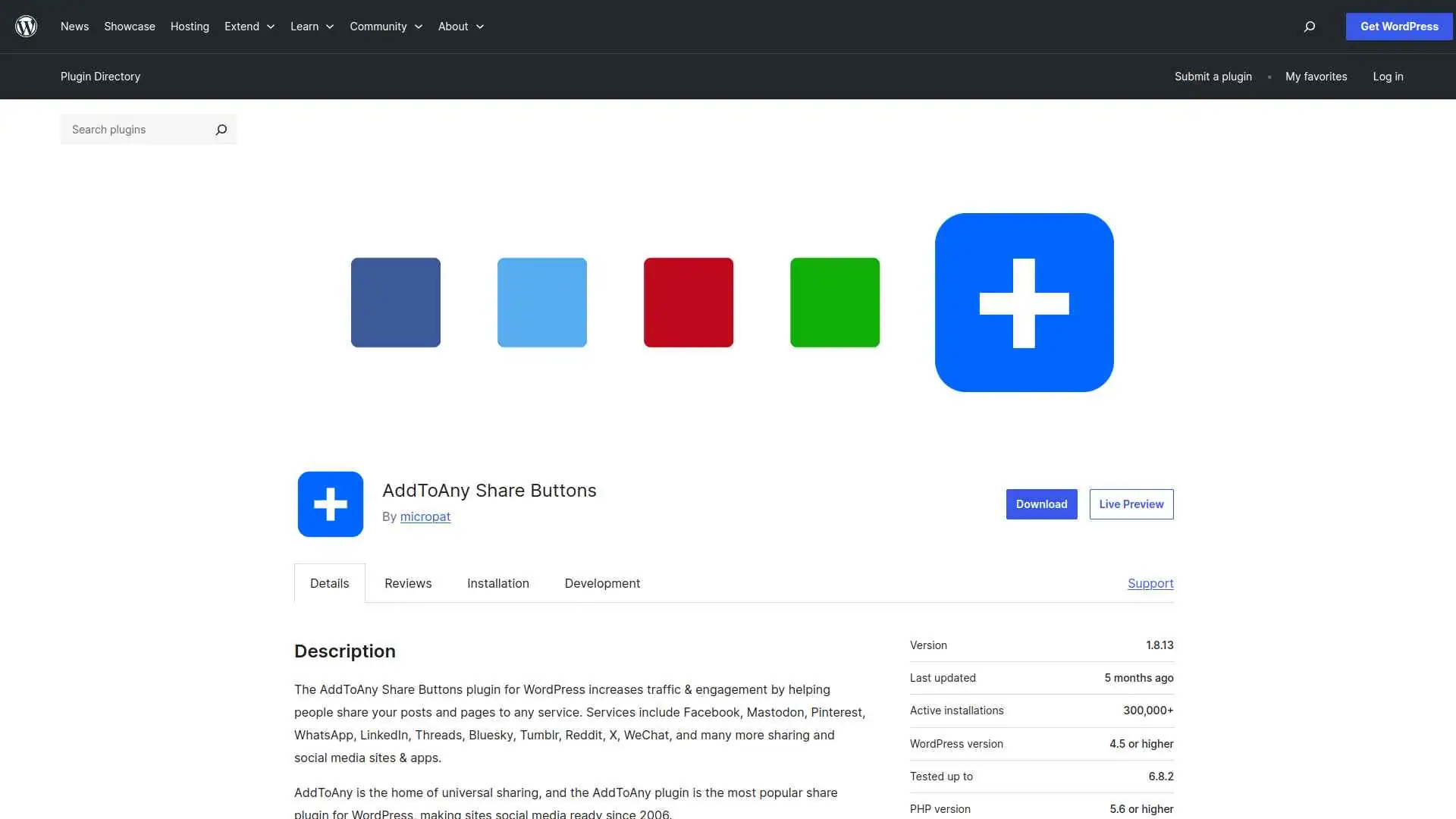 AddToAny Share Buttons