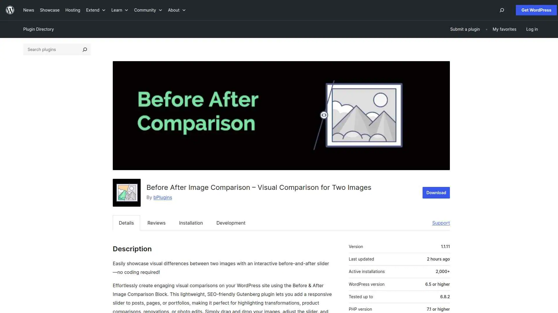 5 Best Before After Plugins for WordPress Compared 7 Before After Image Comparison image