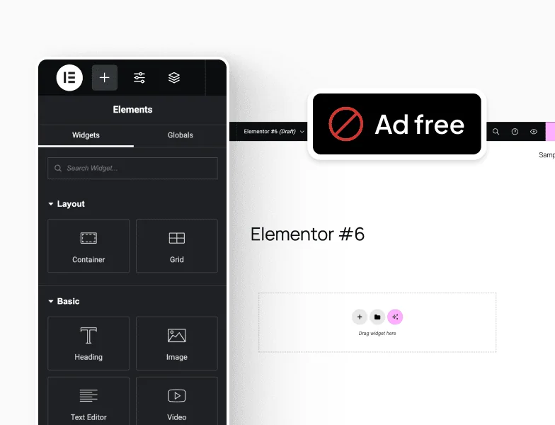 Elementor Ad-Free Mode