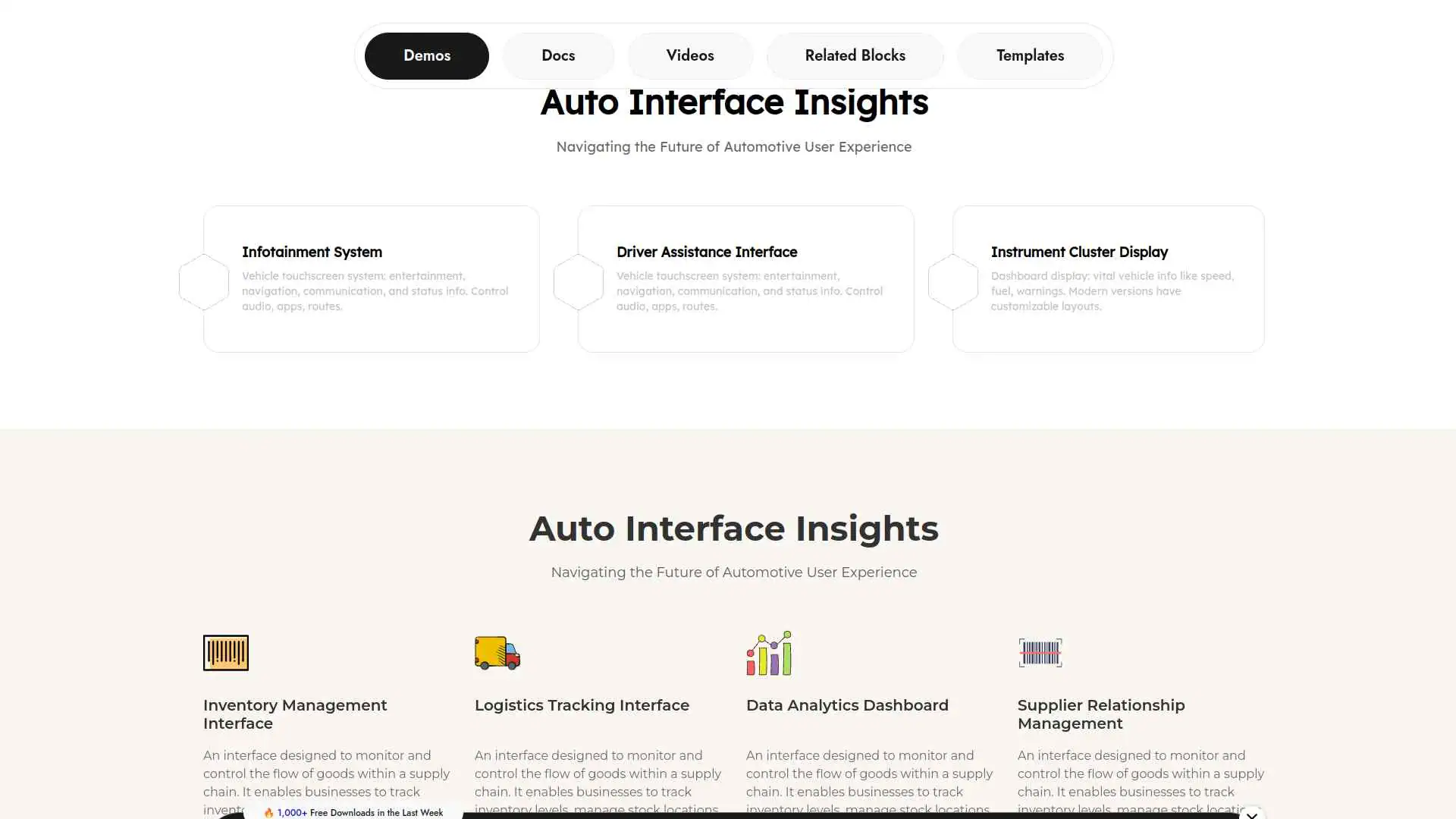 Infobox by Nexter Demo