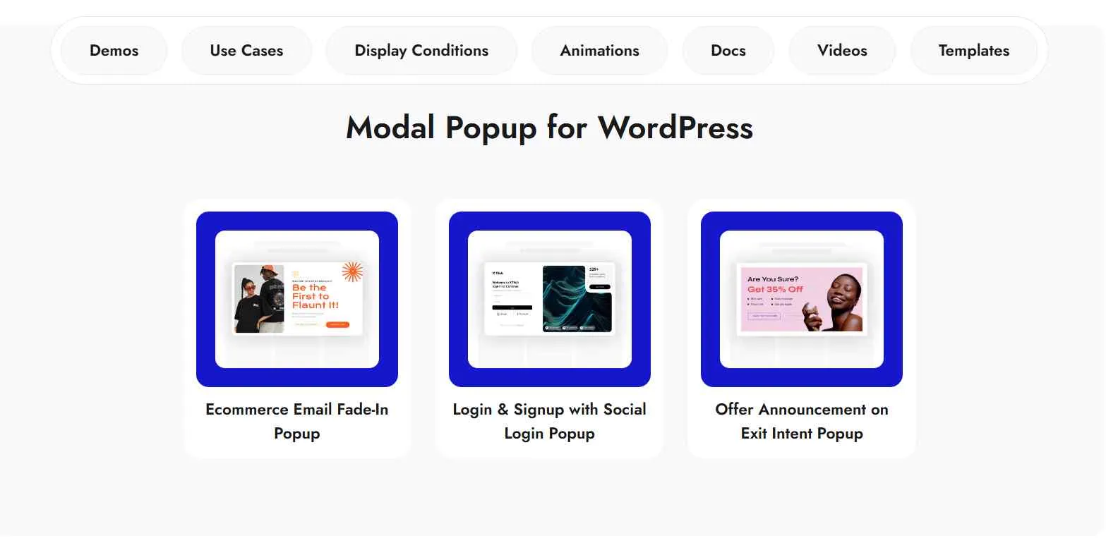 5 Best Popup Plugins for WordPress Compared 6 Popup by Nexter Demo